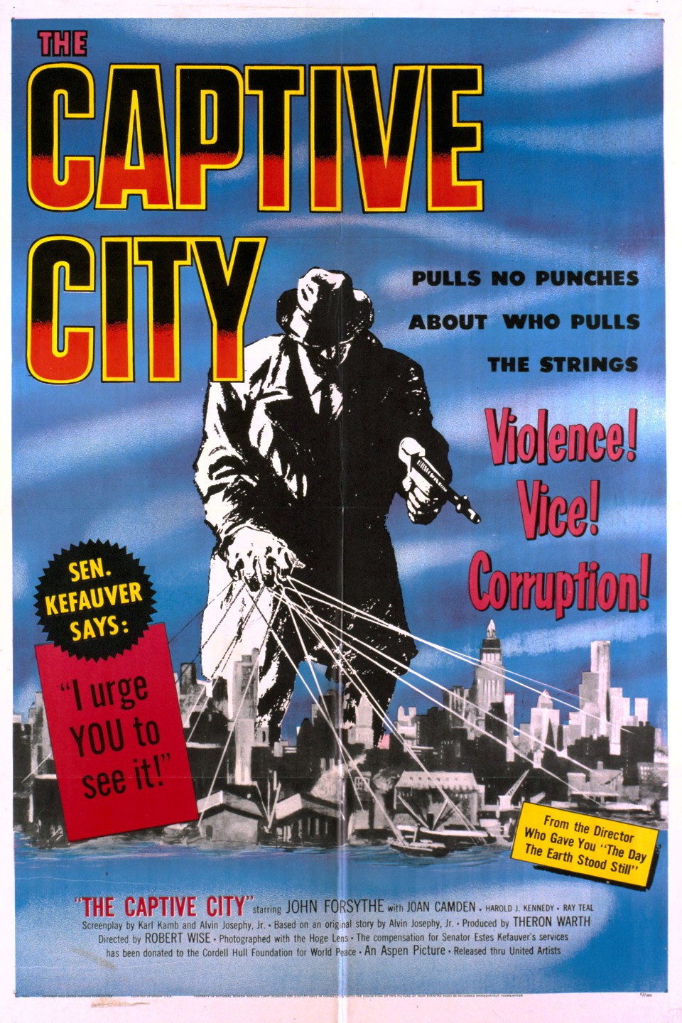 Where Danger Lives: THE CAPTIVE CITY (1952)