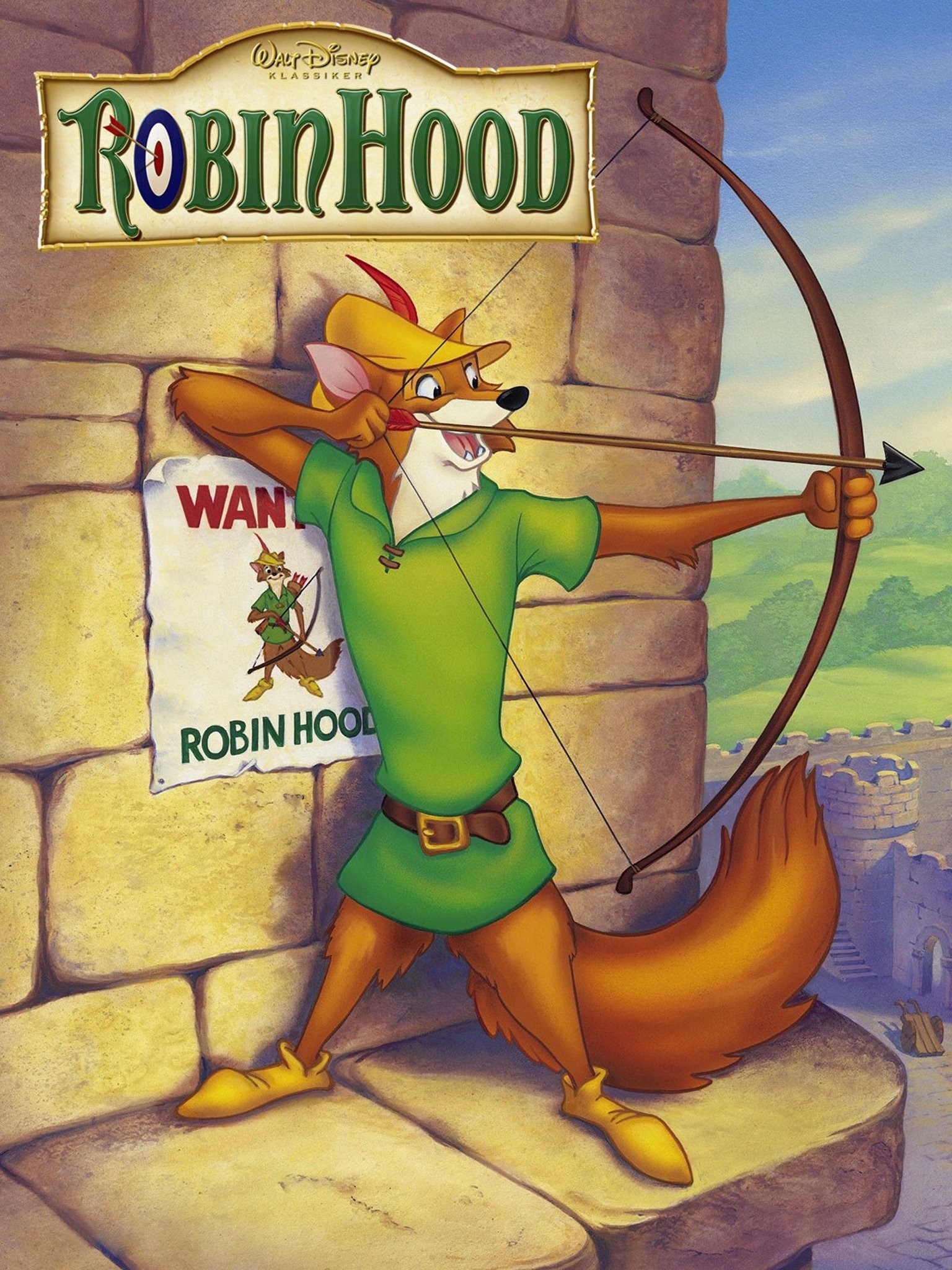 Maid Marian- Disney's Robin Hood (art by me) : r/disney