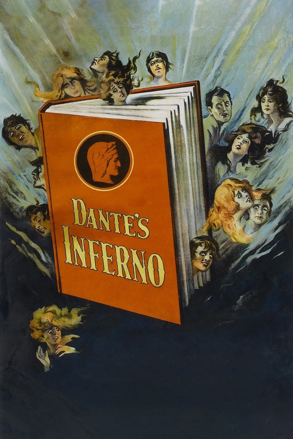 Advertisement for the film Dante's Inferno 1924 - vintage movie Art  Print for Sale by EmeGauna