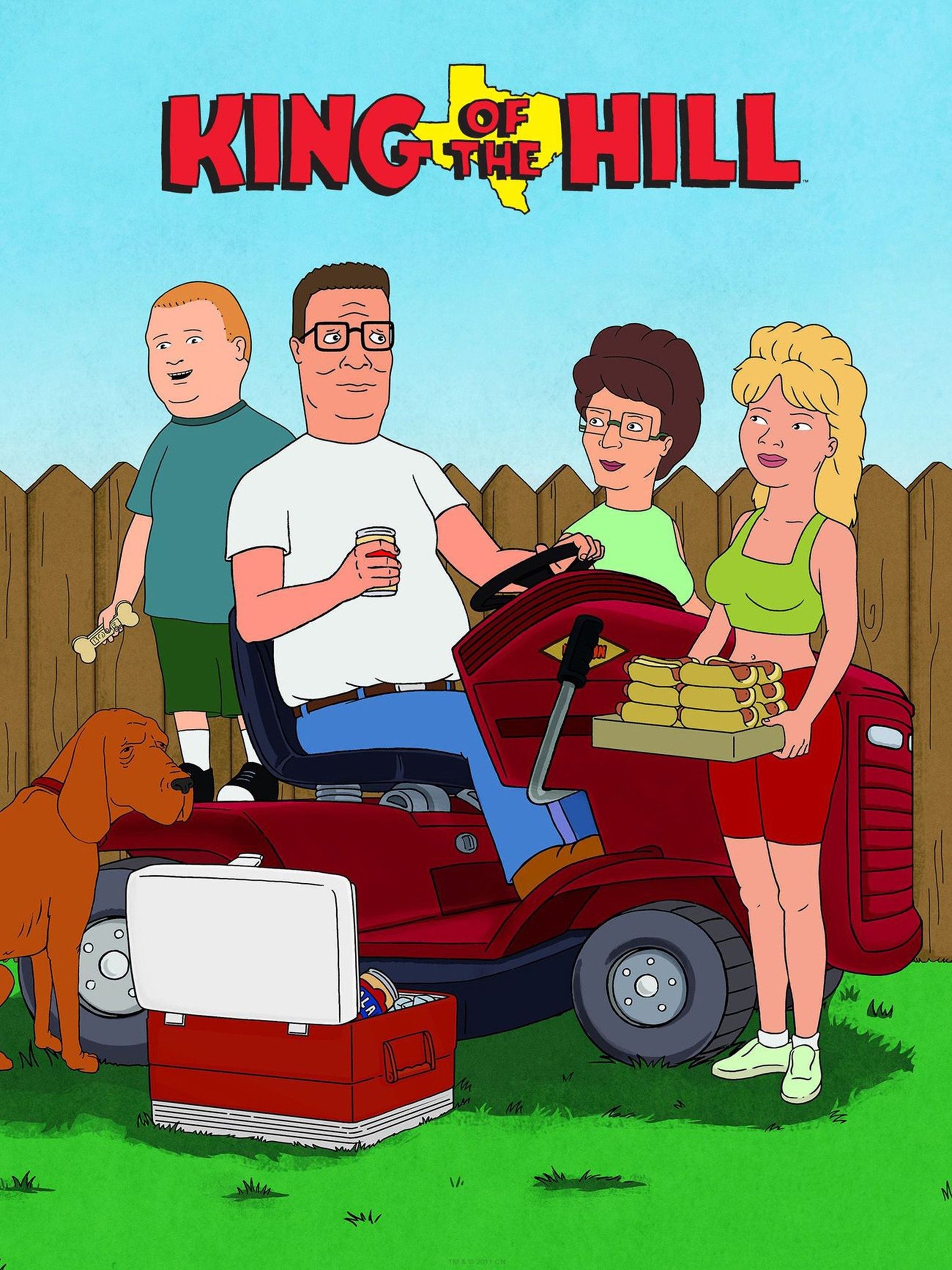 Kid of the hill intro in real life #irl #kingofthehill #cartoon