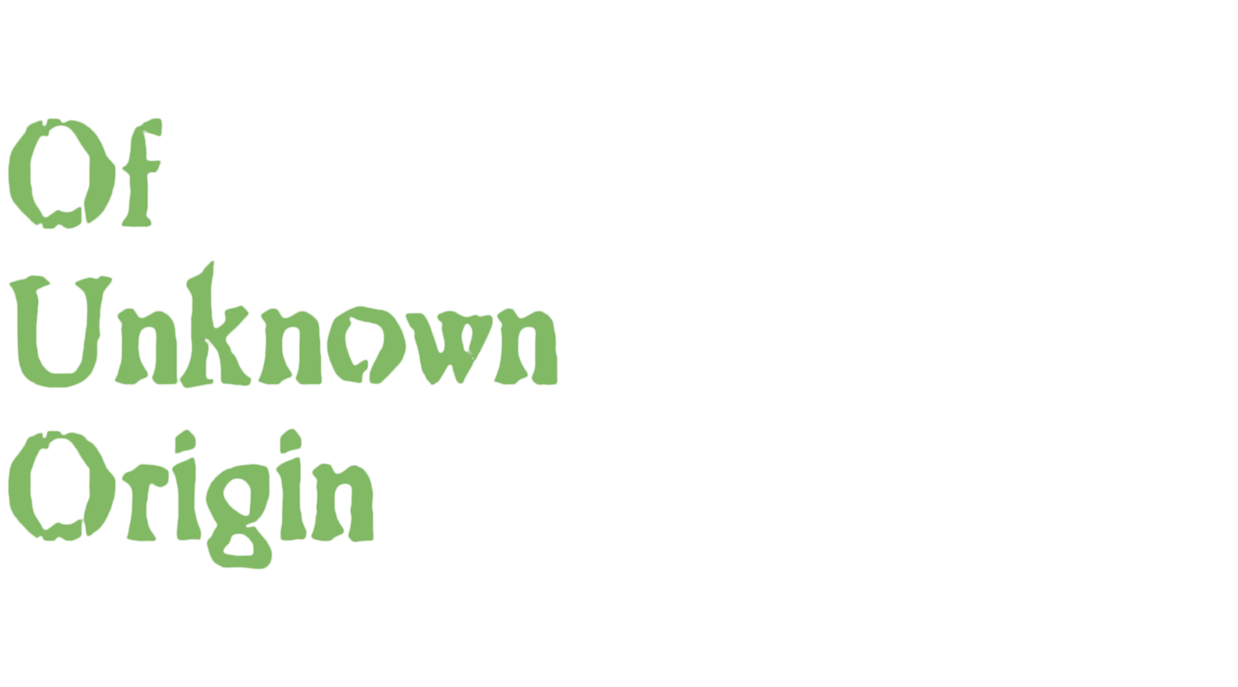 Of Unknown Origin Logo