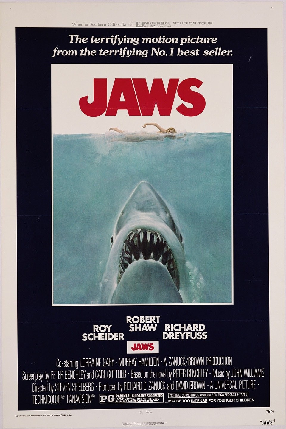 JAWS (Tubarão): Guided Reading for Beginners in English (Uma