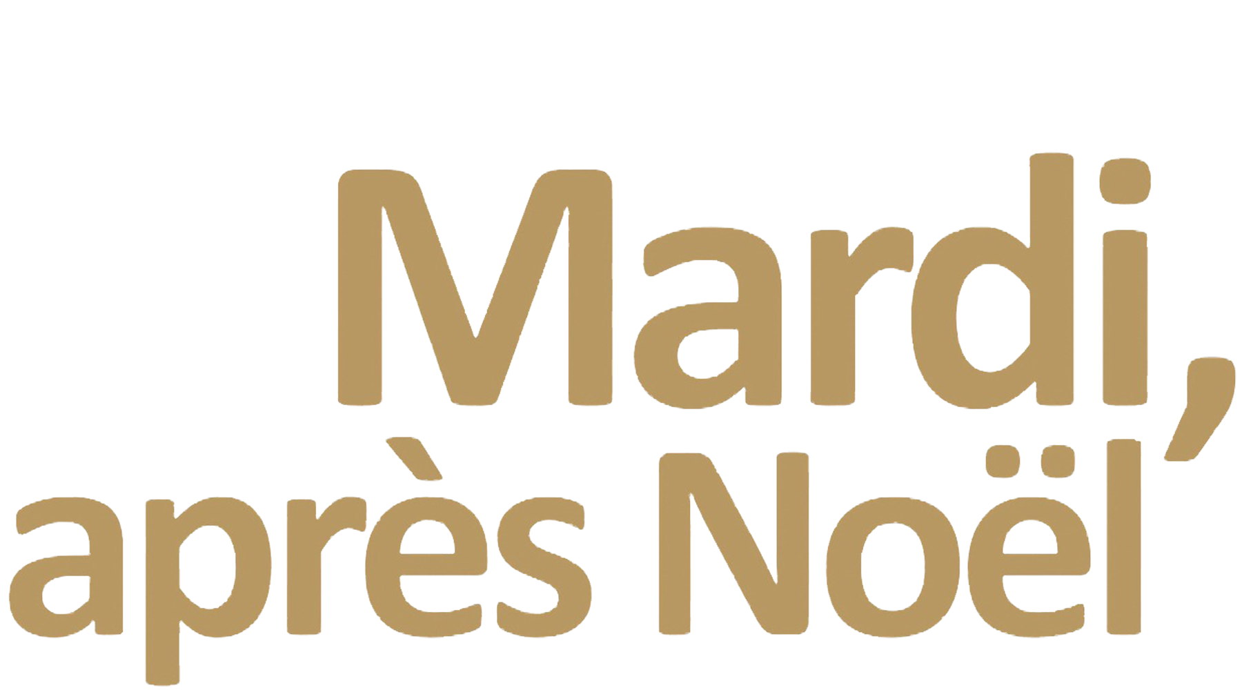 Mardi Après Noël Logo