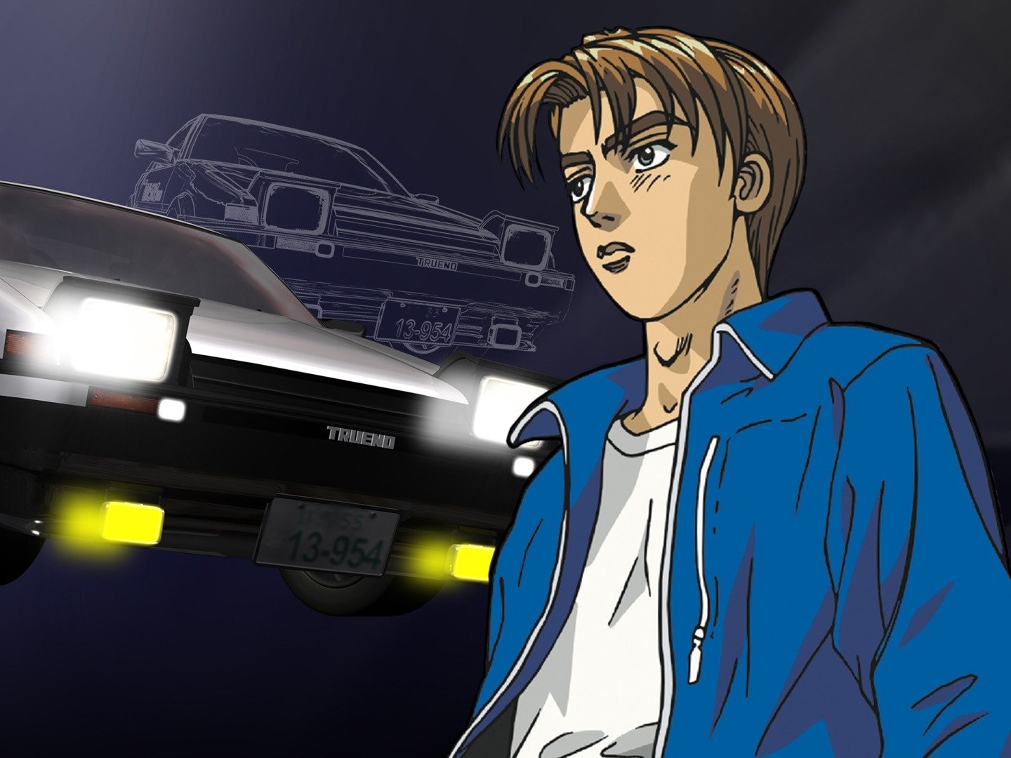 Anime Like Initial D 1st Stage