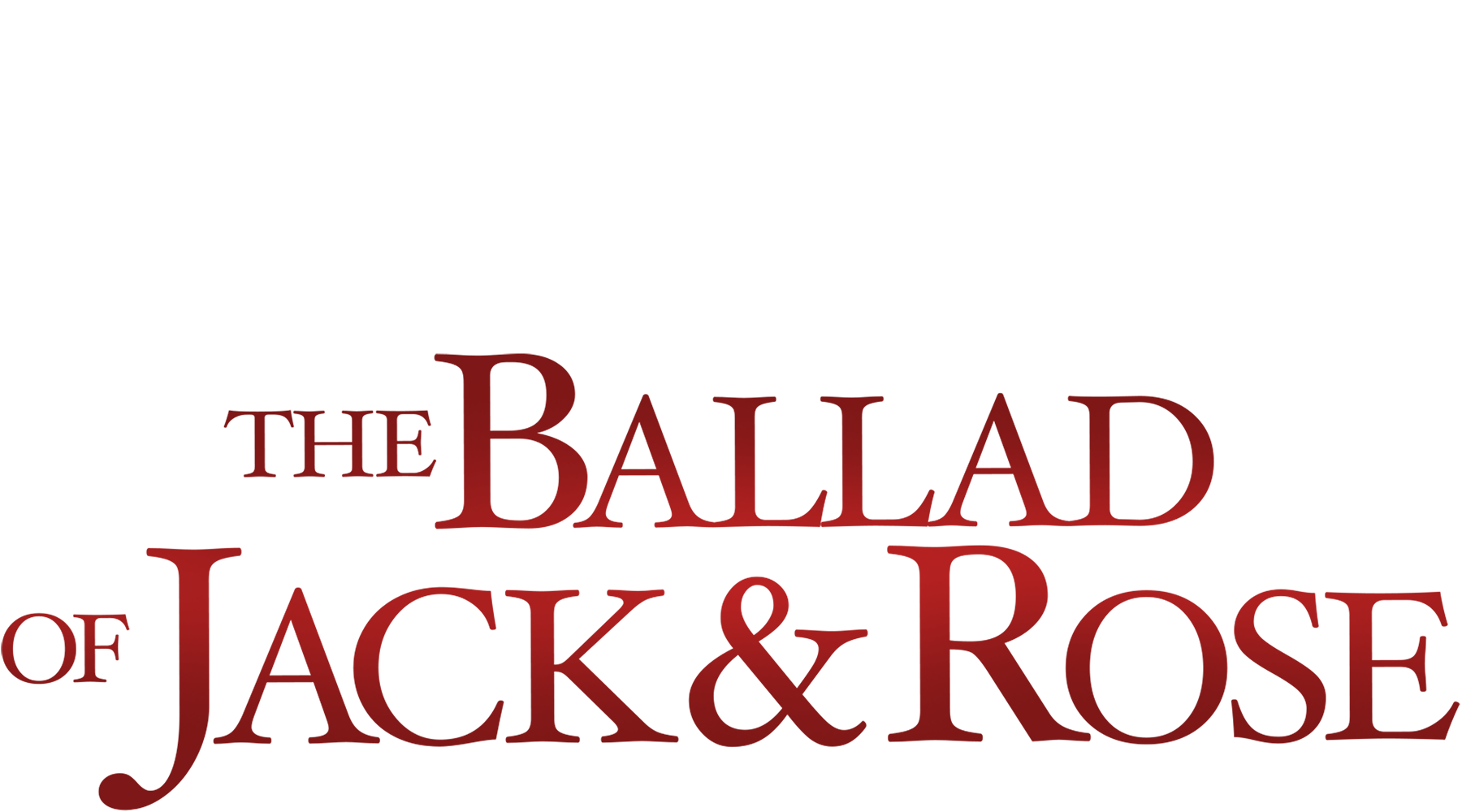 The Ballad of Jack and Rose Logo