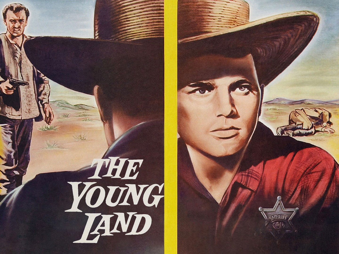 Dennis Hopper + Yvonne Craig in The Young Land (1959) ORIG VINTAGE