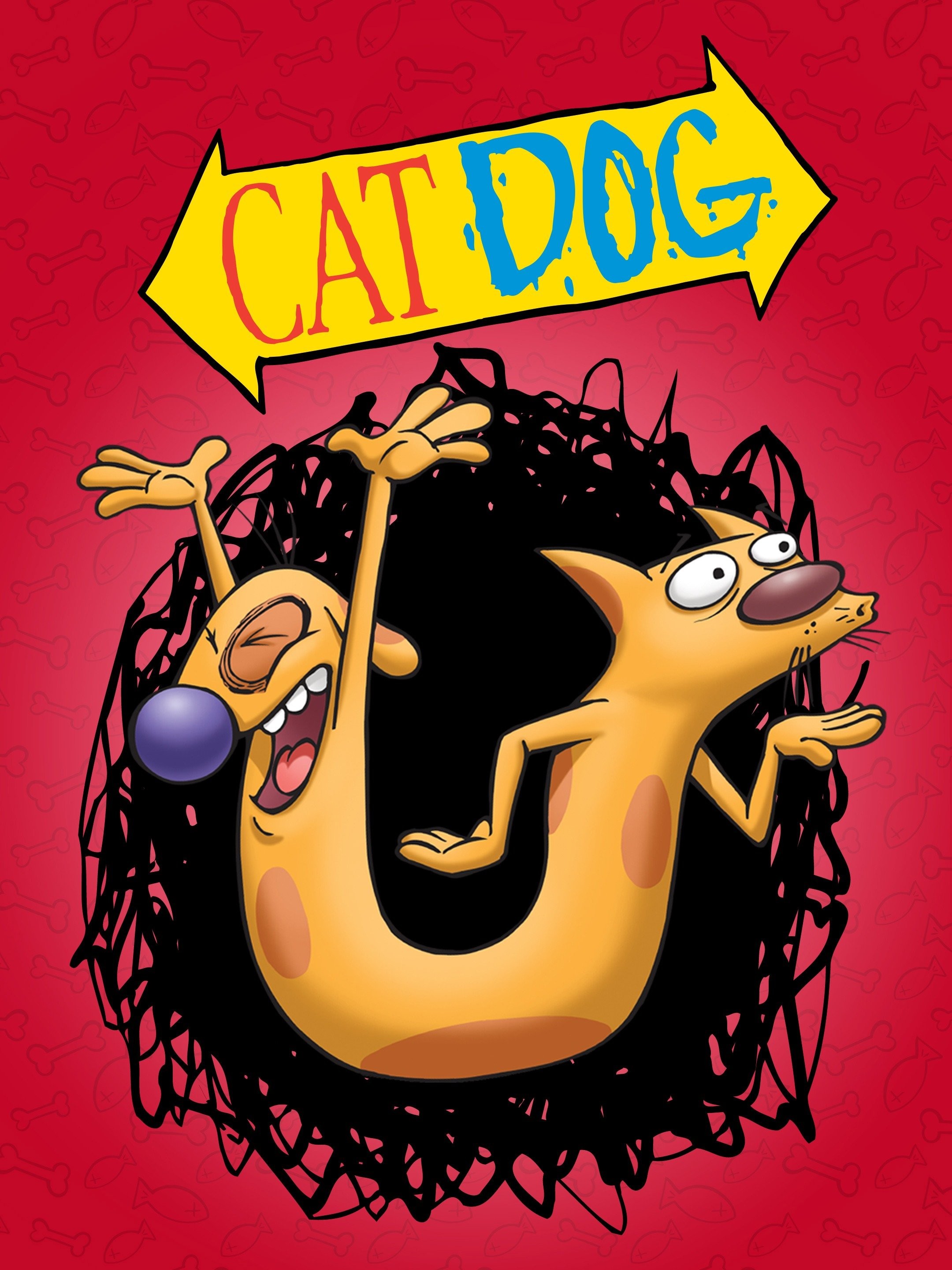 Catdog Cartoon Posters for Sale