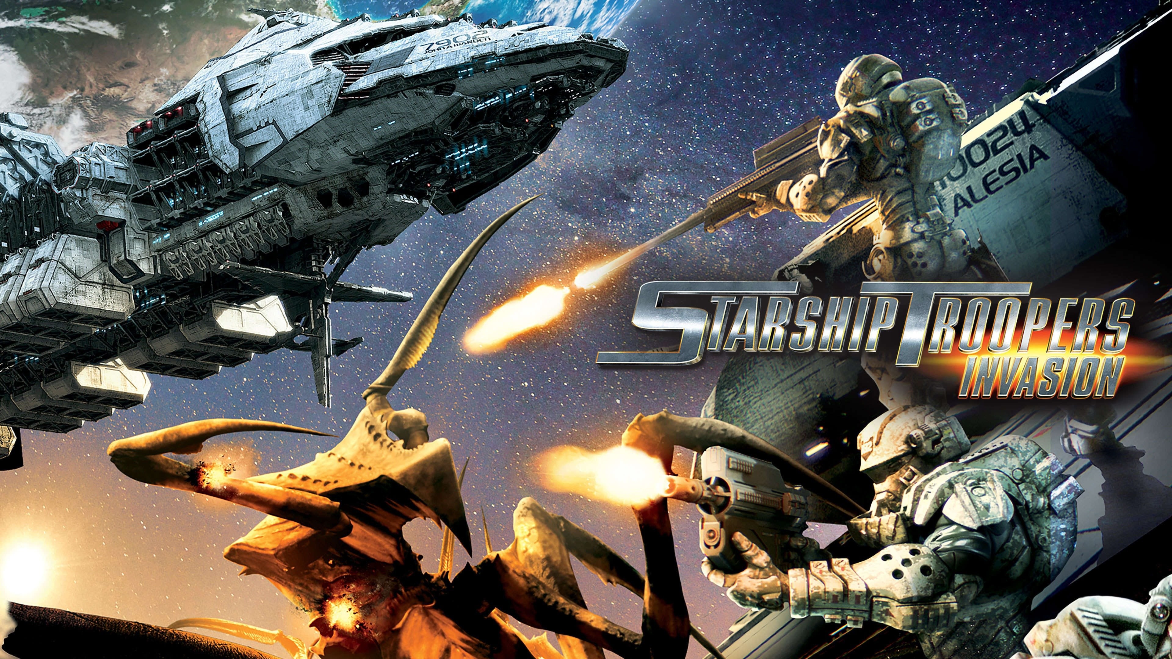 Весь звездный десант по порядку. Starship Troopers. Starship Troopers Invasion. Звездный десант 1997. Звездный десант вторжение 2012.