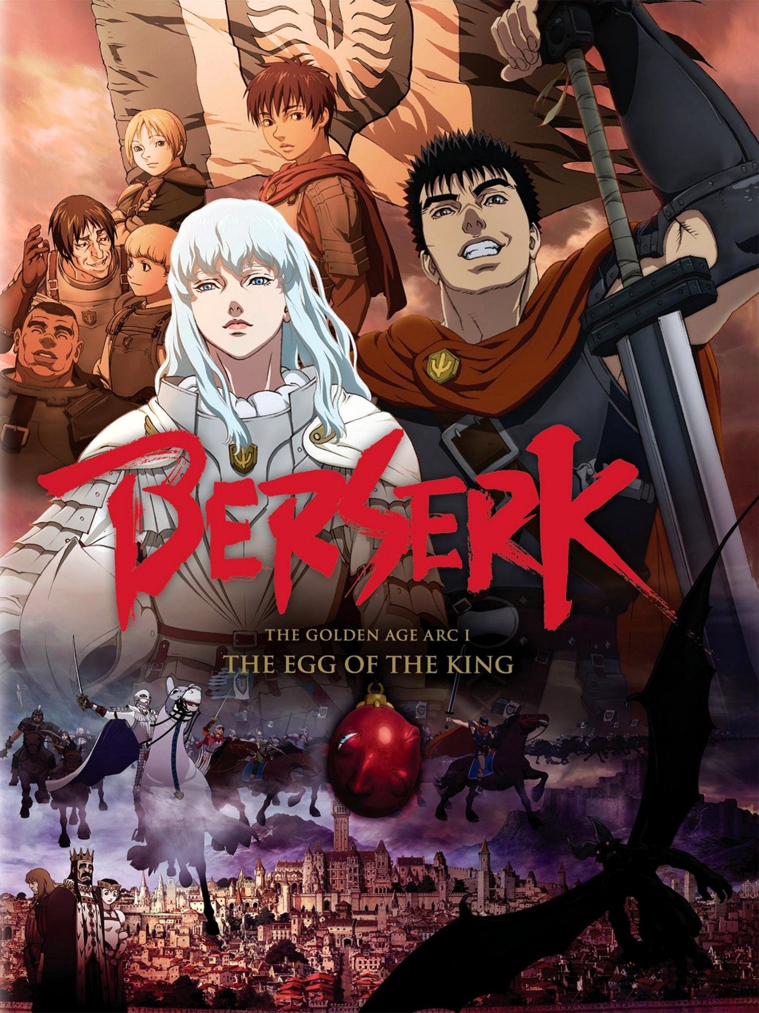 Box Berserk 1º / 2º Ano + [ 3 F I L M E S ]