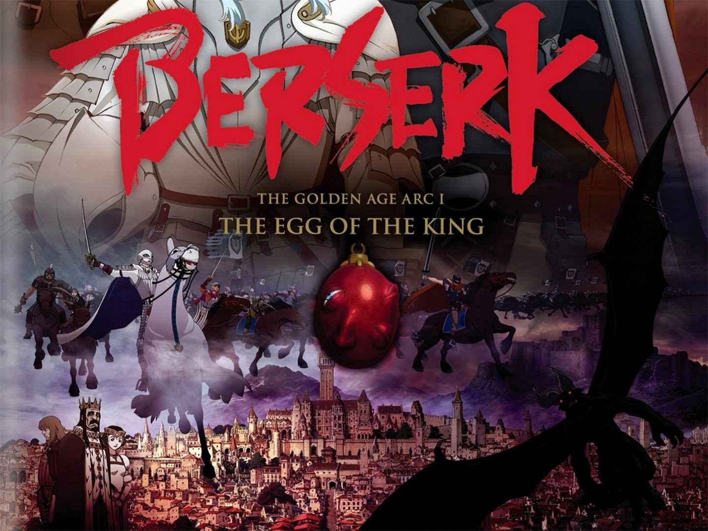 BERSERK Movie Program Booklet The Golden Age Ark 1 - The Egg of the King  Rare
