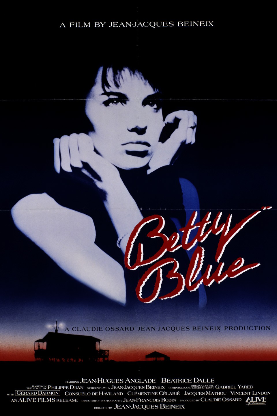 Плата за проезд 1986. Betty Blue 37 2 le matin (1986). 37°2 le matin 1986 poster.