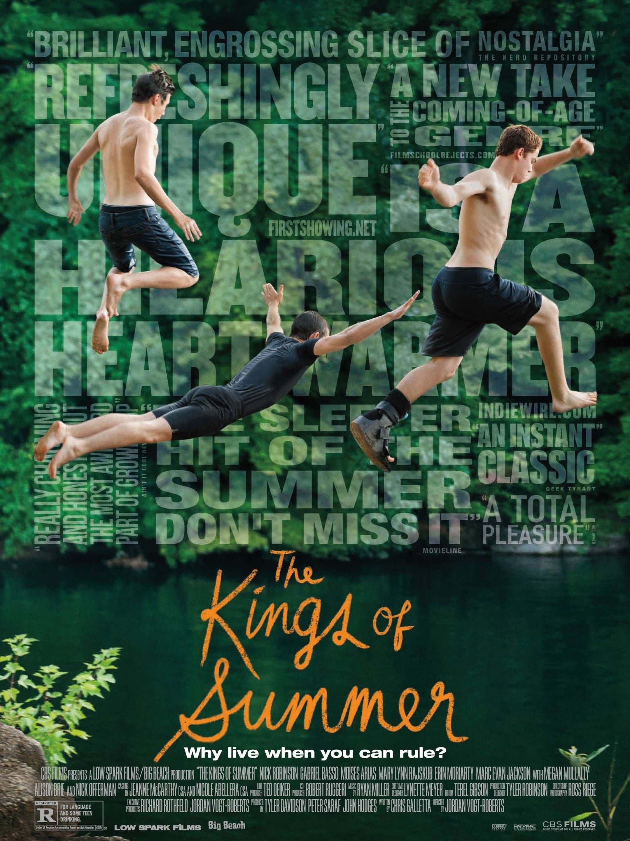 Movie Review: Comedy and Naturalism Clash in The Kings of Summer