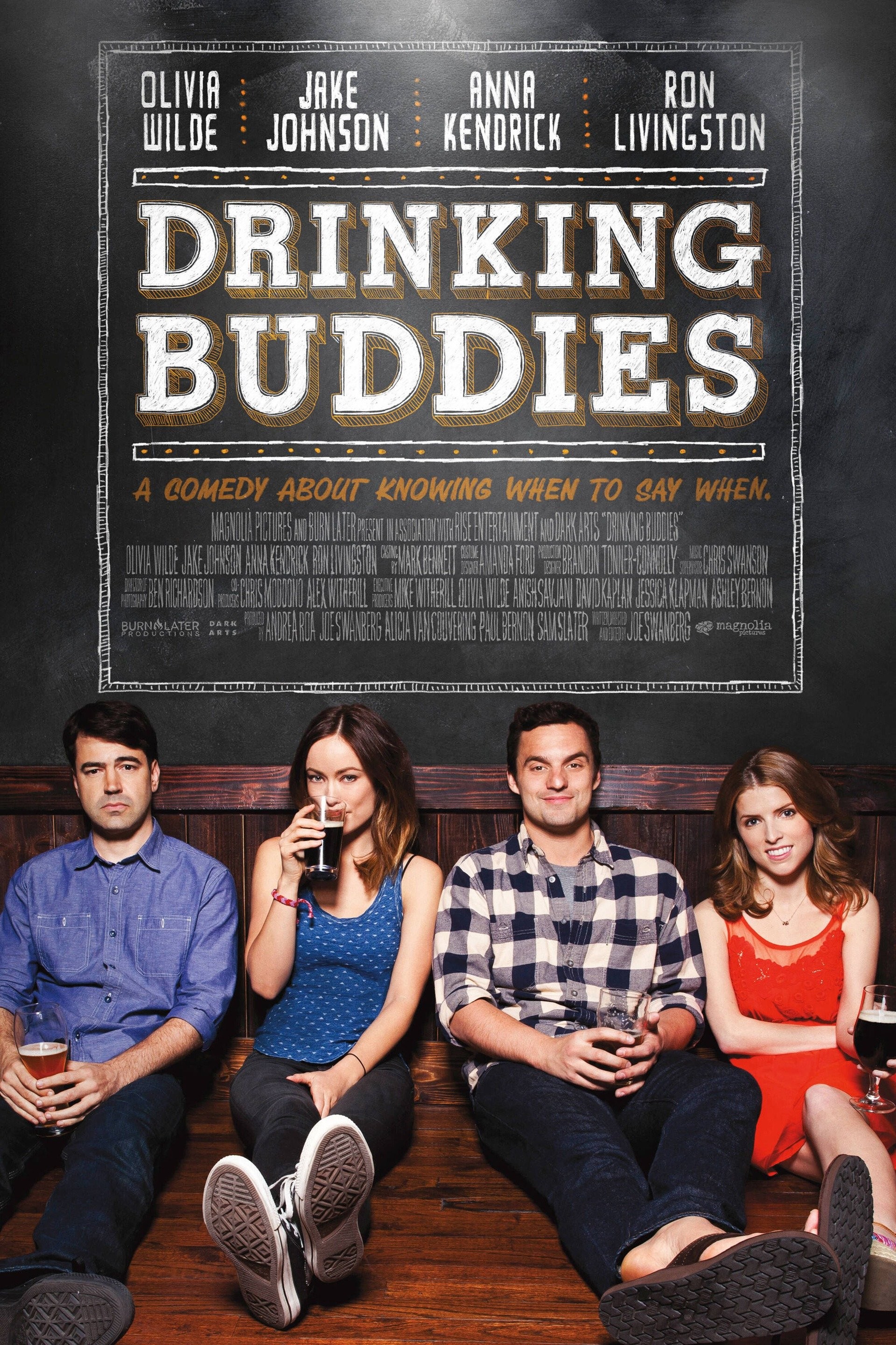 Film Review: Drinking Buddies - Jake Johnson and Olivia Wilde star in  improvised 'rom com', The Independent