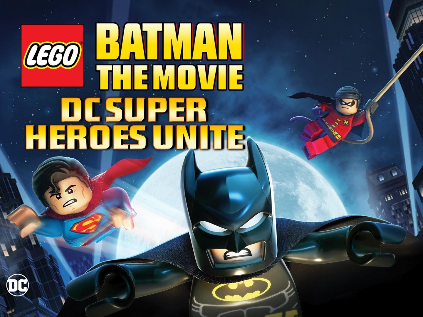 DC Nation Fans: Batman Lego: O Filme – Super-Heróis se Unem é