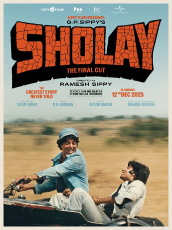 寶萊塢經典《Sholay: The Final Cut》4K修復重映！