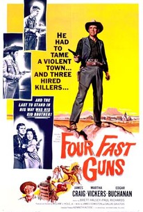 Poster for Four Fast Guns