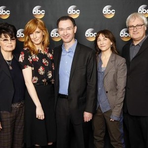The Black Box, from left: Oanh Ly, Tricia Brock, Ditch Davey, Kelly Reilly, Simon Curtis, 04/24/2014, ©ABC