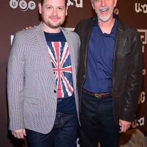 Gideon Raff, Tim Kring at arrivals for DIG Series Premiere on USA Network, Capitale, New York, NY February 25, 2015. Photo By: Gregorio T. Binuya/Everett Collection