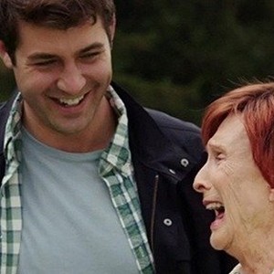 James Wolk as Philip and Cloris Leachman as Estelle in "This Is Happening."