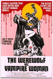 Poster for The Werewolf vs. the Vampire Woman