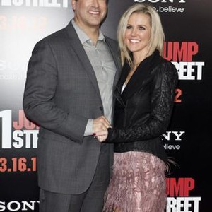 Rob Riggle, Tiffany Riggle at arrivals for 21 JUMP STREET Premiere, Grauman''s Chinese Theatre, Los Angeles, CA March 13, 2012. Photo By: Emiley Schweich/Everett Collection