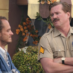 (L-R) Ronnie Gene Blevins as Ethan and Val Kilmer as Todd in "American Cowslip." photo 14