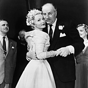 WE'RE NOT MARRIED, Zsa Zsa Gabor, Louis Calhern, 1952.