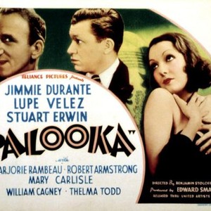 PALOOKA, Jimmy Durante, Stuart Erwin, Lupe Velez, 1934