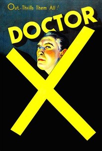 Doctor X poster
