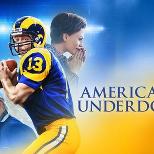 NFL Rams blue and Yellow jersey worn by Kurt Warner (Zachary Levi) as seen  in American Underdog movie