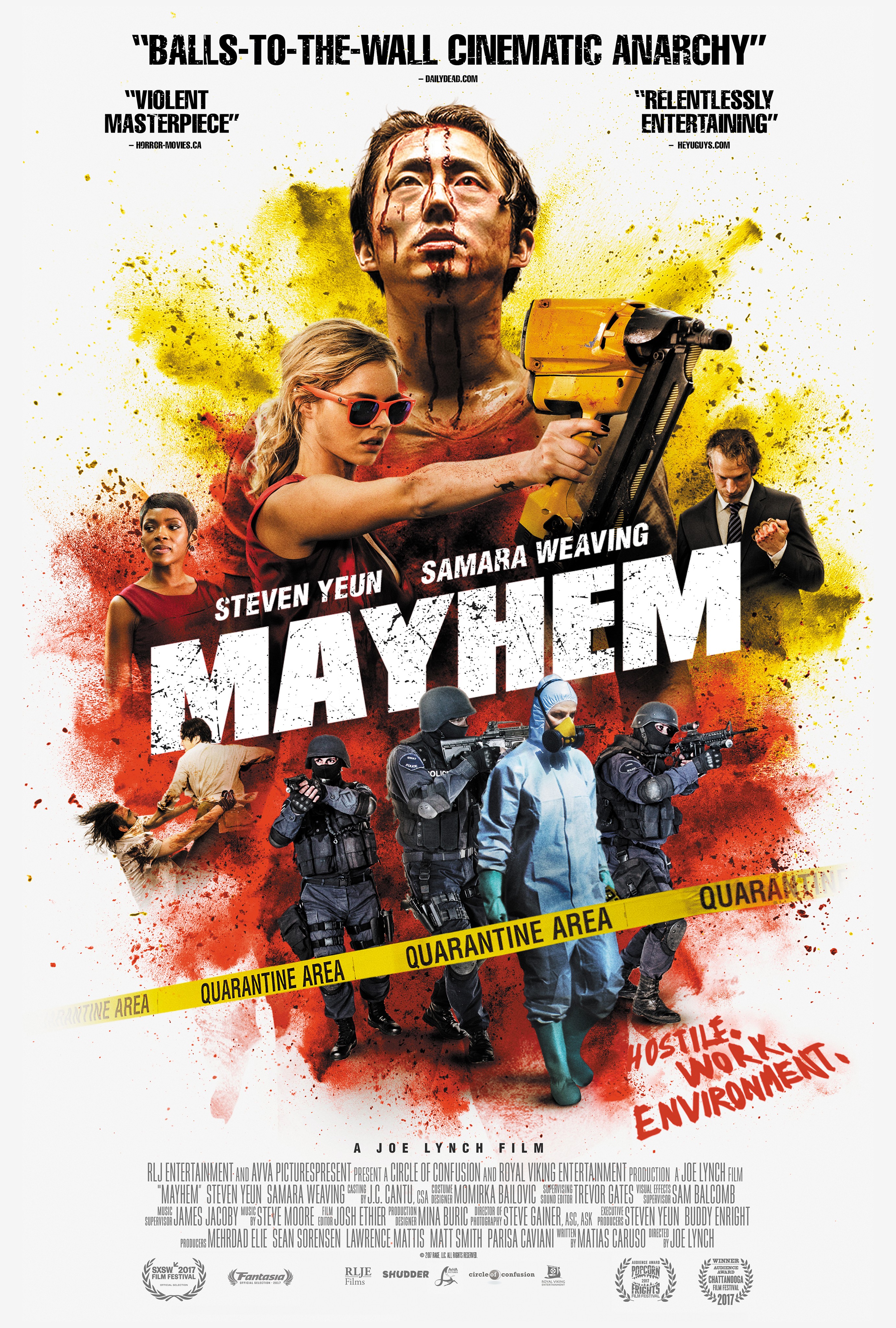 Mayhem 2017 Rotten Tomatoes