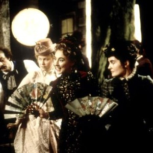 TOPSY-TURVY, Dorothy Atkinson (second left), Cathy Sara, Shirley Henderson, 1999, (c) October Films