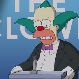 The Simpsons, Jackie Mason, 'Clown in the Dumps', Season 26, Ep. #1, 09/28/2014, ©KSITE