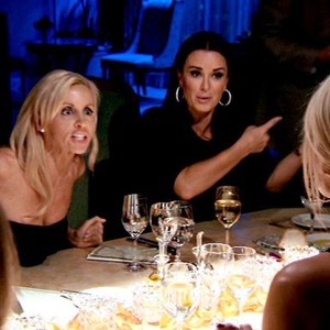 The Real Housewives of Beverly Hills, Camille Donatacci Grammer (L), Kyle Richards (R), 'Kim Nose Best', Season 3, Ep. #12, 02/04/2013, ©BRAVO