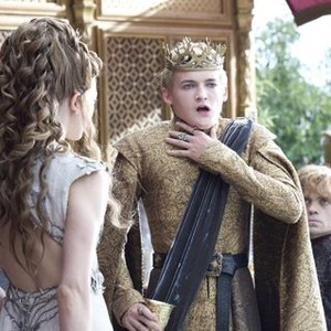 Game of Thrones, Jack Gleeson (L), Peter Dinklage (R), 'The Lion and the Rose', Season 4, Ep. #2, 04/13/2014, ©HBO