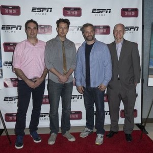 Connor Schell, Michael Bonfiglio, Judd Apatow, John Dahl at arrivals for ESPN Films DOC & DARRYL 30 for 30 Documentary Premiere, The Joseph Urban Theater at the Hearst Tower, New York, NY June 29, 2016. Photo By: Lev Radin/Everett Collection
