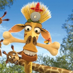 Madagascar: Escape 2 Africa - Melman Meeting Moto Moto on Make a GIF