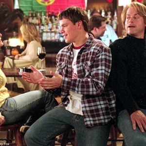 At a local pub, Bob (Matt Damon) tries to interest an attractive woman (Jessica Cauffiel) as brother Walt (Greg Kinnear) looks on. photo 8