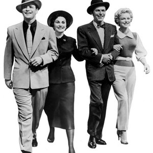 GUYS AND DOLLS, Marlon Brando, Jean Simmons, Frank Sinatra, Vivian Blaine, 1955