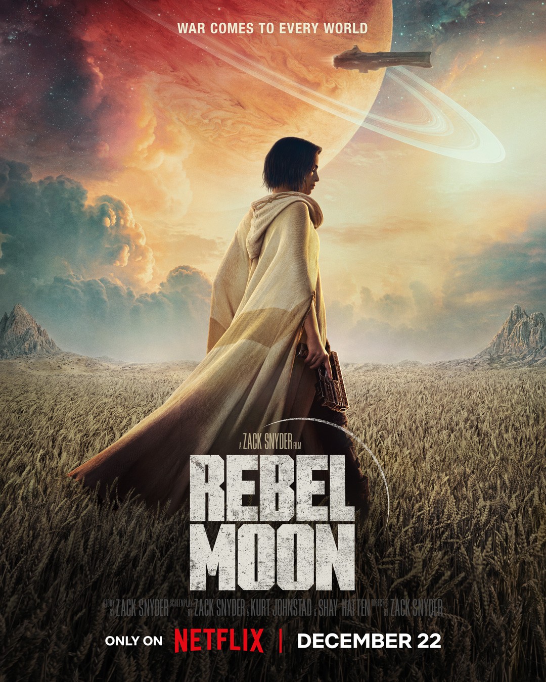 Rebel Moon: filme de Zack Snyder para a Netflix será dividido em duas partes