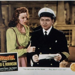 DESTROYER, Marguerite Chapman, Edward G. Robinson, 1943