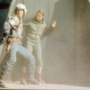 WARLORDS OF THE 21ST CENTURY, (aka BATTLETRUCK), from left: Michael Beck, Annie McEnroe, 1982, © New World