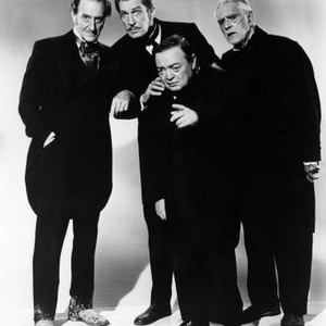 THE COMEDY OF TERRORS, Basil Rathbone, Vincent Price, Peter Lorre, Boris Karloff, 1964