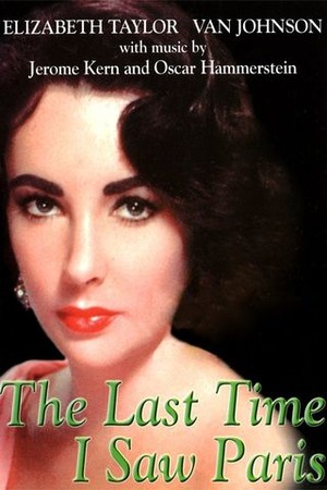The Last Time I Saw Paris poster