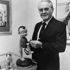 PINOCCHIO, Dick Jones, who provided the marionette's voice in the 1940 movie (1980s photo)