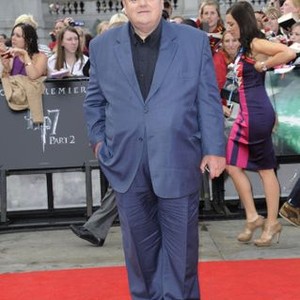 Robbie Coltrane arrives at the World Premiere of 'Harry Potter And The Deathly Hallows Part 2' in Trafalgar Square on July 7, 2011 in London, England.  Photoshot/Everett Collection,
