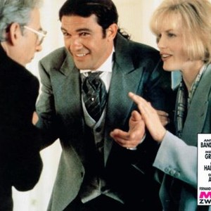 TWO MUCH, from left: Austin Pendleton, Antonio Banderas, Daryl Hannah, 1995. © Buena Vista