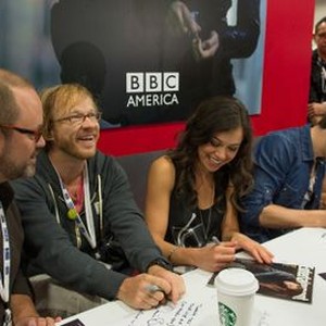 Orphan Black, John Fawcett (L), Tatiana Maslany (R), 03/30/2013, ©BBCAMERICA