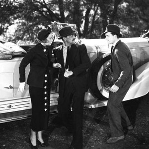 LADIES CRAVE EXCITEMENT, Evalyn Knapp, Eric Linden (far right), 1935