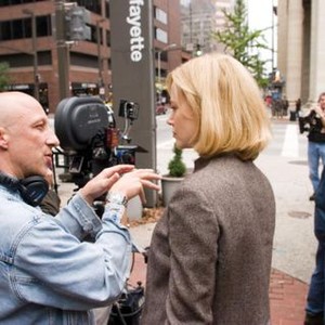 THE INVASION, director Oliver Hirschbiegel, Nicole Kidman, on set, 2007, (c)Warner Bros.